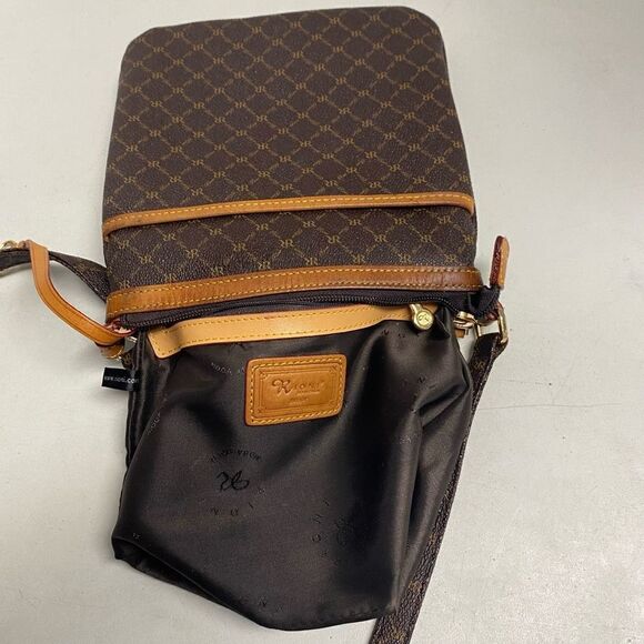 RIONI Moda Italia Women’s Crossbody J9836Y Brown 8X7.5 - Picture 11 of 12